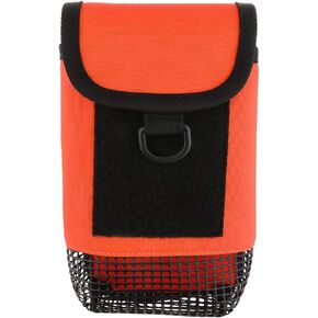 Scuba Gear Mesh Bag Surface Marker Buoy Scuba Case Diving Pouch Snorkeling Bag Finger Reel SMB Mesh Storage Pocket for Snorkeling Diving Equipment