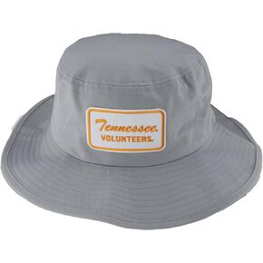 ZHATS Standard NCAA Officially Licensed Bucket Hat Patch Gray Brick