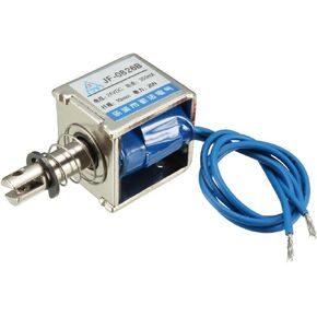uxcell DC 24V 20N 10mm Stroke Pull Push Type Solenoid Electromagnet Open Frame Type Linear Motion JF-0826B in Saudi Arabia