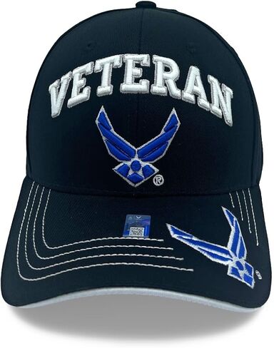 قبعة بيسبول عسكرية عالية الجودة مرخصة رسميًا من القوات الجوية الأمريكية in Kuwait