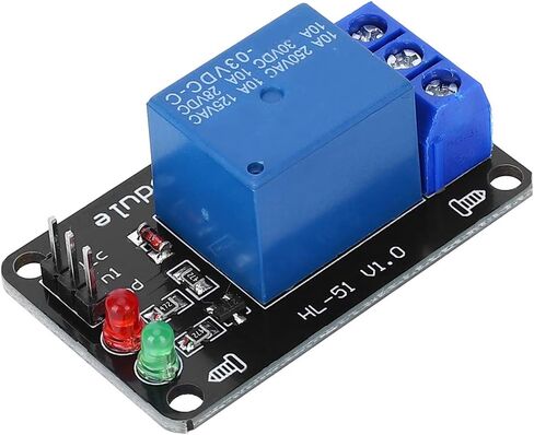 Garosa 3.3V 1 Relay Board Relay Module Electronic Contro Switch Accessories without Optocoupler Blackboard,Module in Saudi Arabia