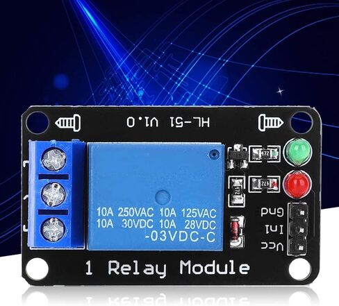 Garosa 3.3V 1 Relay Board Relay Module Electronic Contro Switch Accessories without Optocoupler Blackboard,Module in Saudi Arabia