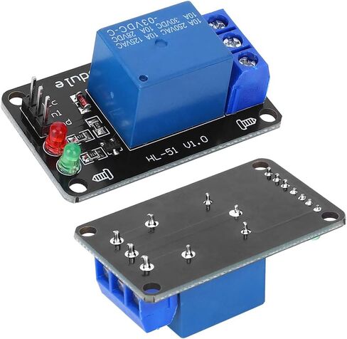 Garosa 3.3V 1 Relay Board Relay Module Electronic Contro Switch Accessories without Optocoupler Blackboard,Module in Saudi Arabia