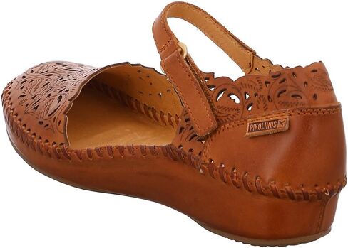 PIKOLINOS P. Vallarta Women’s Semi-Open Shoes | Leather | Hook-and-Loop Closure | Mid Heel | Size UK 2-8 in Saudi Arabia