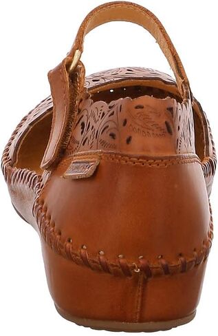 PIKOLINOS P. Vallarta Women’s Semi-Open Shoes | Leather | Hook-and-Loop Closure | Mid Heel | Size UK 2-8 in Saudi Arabia