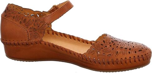 PIKOLINOS P. Vallarta Women’s Semi-Open Shoes | Leather | Hook-and-Loop Closure | Mid Heel | Size UK 2-8 in Saudi Arabia