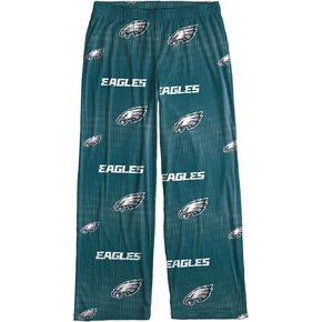 Philadelphia Eagles Men's Scatter Pattern Pajama Lounge Multi Color Pants
