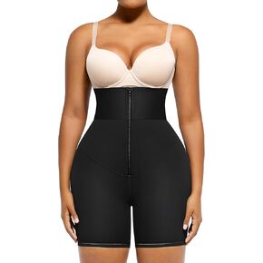 SHAPELLX Women High Waist Leggings Tummy Control ElasticFuse Waistband Shaping Leggings Waist Trainer Yoga Pants