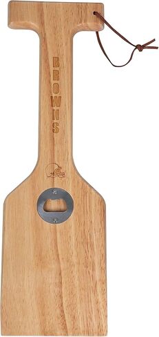 PICNIC TIME NFL Unisex-Adult NFL Hardwood BBQ Grill Scraper with Bottle Opener in Saudi Arabia