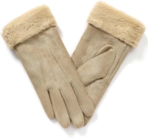 Visivin Winter Gloves for Women Touch Screen Gloves Warm Fleece Lined Gloves in Saudi Arabia