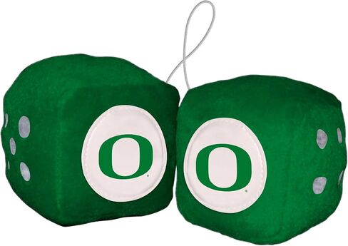مجموعة FANMATS 32016 Oregon Team Color Fuzzy Dice Décor مقاس 3 بوصات in Saudi Arabia