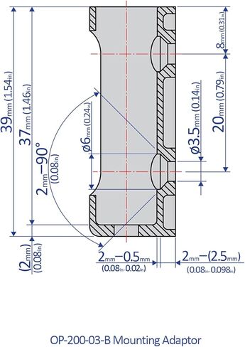 ملحقات Bansbach Easylift OP-200-03-B/محولات التثبيت، 39 مم × 12 مم × 14 مم in Kuwait