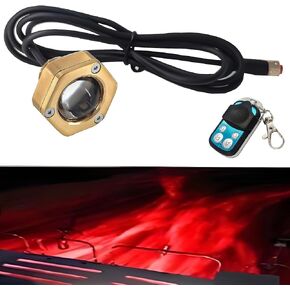 IP68 Underwater 1/2" NPT Boat Drain Plug Light with APP&RF Control, 120° Beam Angle,40W,4000LM, Anti-corrosion & Smart Cooling System Marine Boat Led Light for Boat Pool Yacht Fishing（Blue