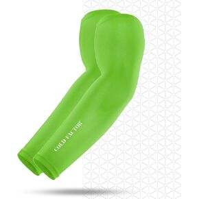 Instant Cooling Arm Sleeves| Advanced Chemical-Free Evaporative Cooling Technology | UPF 50+ | Moisture Wicking