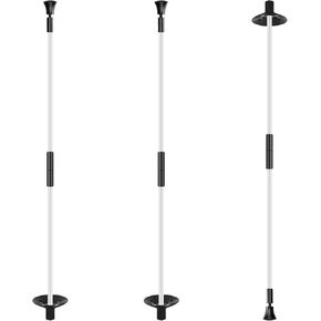Golf Flagstick, Practice Putting Green Flag Stick for Yard, Golf Pole Pin Flagpole Portable Mini Golf Flag Sticks 2 Section Design for Backyard Golf Course Set of 3