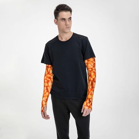Cooling Arm Sleeves Cover Summer Sun Protection Arm Sleeves For Men Women Baseball Cycling Golf Running in Saudi Arabia