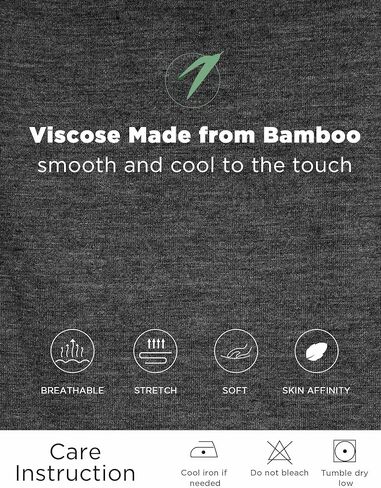 LazyCozy Men's Pajama Pants - Viscose Made from Bamboo, Soft Sleep Lounge Pants with Pockets Pj Bottoms in Kuwait