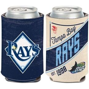 WinCraft Tampa Bay Rays Can Cooler Vintage Design