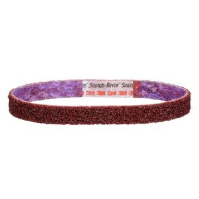 Scotch-Brite Durable Flex Belt, 1/2 in x 18 in, DF-BL, A/O Medium, 20 per case, Non-woven, Aluminum Oxide, Sanding Belt, For Grinding, Finishing, and Surface Preparation