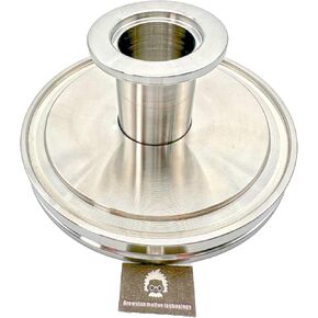 bmotiontech ISO-K 63 flange (clamp type) to NW25 KF25 flange reducer converter adapter (ISO-K 63 to KF25 reducer)