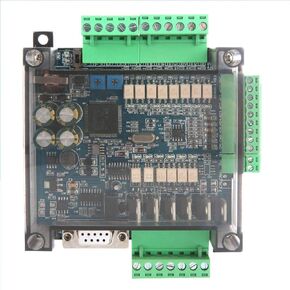PLC Industrial Control Board FX3U-14MT Analog 6AD+2DA 24V 1A