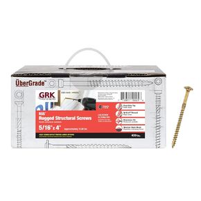GRK FASTENERS 10225 10225 RSS 5/16" x 4" SCREWS 400CT