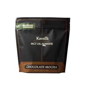 Organic MCT Oil Powder, Nootropic Enhanced Mushroom Coffee Creamer, Ketogenic Non Dairy Vegan Coffee Creamer – Chocolate Mocha – 30 Servings