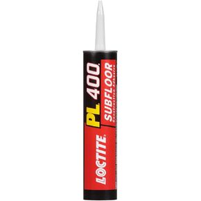 Loctite PL 400 Subfloor Heavy Duty Adhesive, 10 fl oz, Cartridge