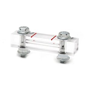 Othmro 1Pcs XYW-60 Flowmeter Acrylic Plexiglass Level Gauge Oil Level Gauge, Water Level Gauge, Liquid Level Gauge Display Flowmeters for Machinery Power Metallurgy Shipping Construction