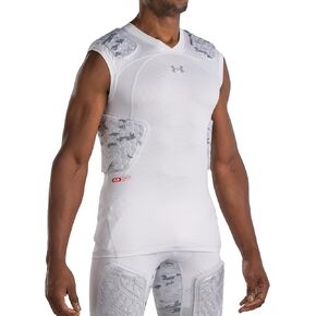 Under Armour Gameday Pro 5-Pad Football Shirt, Comfortable Compression & Protection for Practice & Game Day, Adult Men's
