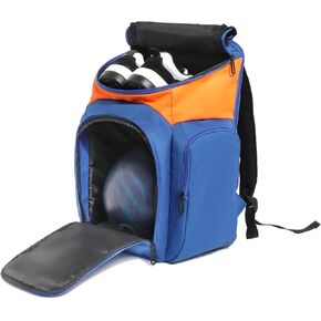 Bowling Backpacks Bowling Ball Bag Backpack for Single Ball with Shoe Bag Up to Size 18 Inches Bowling Bag with Padded Ball Holder for Accessories