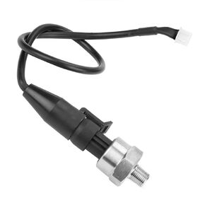 Pressure Transducer Sender Sensor Transmitter Sensor Pressure Transducer Sensor for Oil Fuel Air Water 1/8"NPT Thread 1/8"-27 NPT. DC 5V(30PSI)