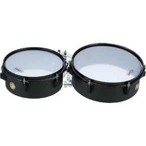 Tama MT1012STKBK Metalworks Series Steel Mini-Tymp - 10" & 12" - Black