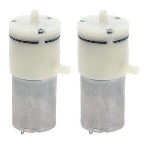 2PCS Mini Vacuum Pump DC 12V Micro Vacuum Pump Electric Mini Air Pumping Booster for Air Sampling Equipment Industry Household Appliances