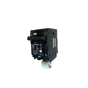 Siemens Q220GF Ground Fault Circuit Interrupter, 20 Amp, 2 Pole, 120V, 10,000 kAIC, Replaces QF220A