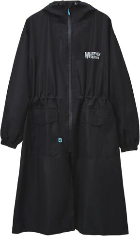 Whatever the Weather Unisex Adult Raincoat, Lightweight Rain Jacket Waterproof, Packable Windbreaker Hood for Men Women in Saudi Arabia