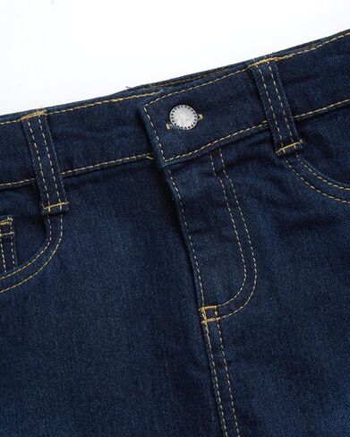 تنورة Real Love للفتيات - تنورة جينز كاجوال من الدنيم المغسول (7-16) in Kuwait