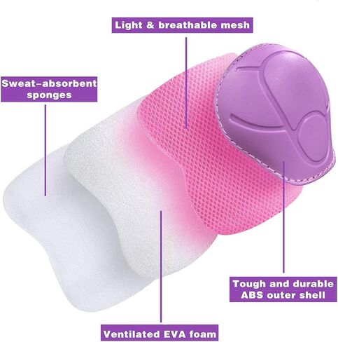 Knee Pads for Kids Kneepads and Elbow Pads Toddler Protective Gear Set Kids Elbow Pads and Knee Pads for Girls Boys with Wrist Guards 3 in 1 for Skating Cycling Bike Rollerblading Scooter in Saudi Arabia