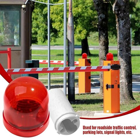 10 عبوات من مصابيح LED للتحذير مخروطية المرور، ضوء تحذير وامض للطوارئ، ضوء وامض مرئي 360 درجة، أضواء حاجز LED لحالات الطوارئ المتعلقة بالسلامة المرورية in Kuwait