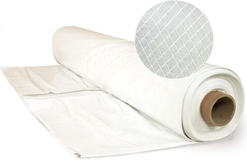 Farm Plastic Supply – String Reinforced Plastic Shrink Wrap - 10 mil (20' x 100') – Boat Shrink Film, Use with Heat Gun, Dura Skrim Industrial Shrink Wrap, Plastic Sheeting for Protection and Storage in Saudi Arabia