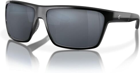 Fin-Nor Men's Frosted Matte Brown Frame Rectangular Sunglasses in Saudi Arabia