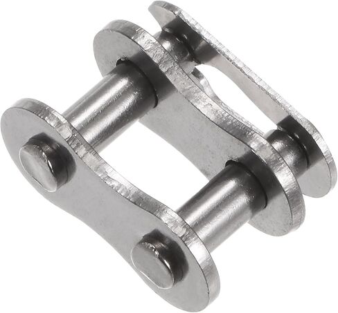 uxcell 4Pcs Chain Master Connector Link Roller 1/2" Pitch Stainless Steel Standard Connecting Split Links for 08B Chain in Saudi Arabia
