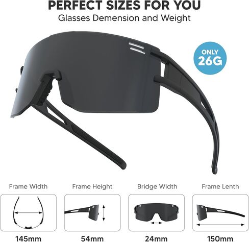 G2RISE CG01 Baseball Sunglasses for Youth Men Women - UV400 Protection Sun Glasses for Running & Cycling Softball Sports in Saudi Arabia