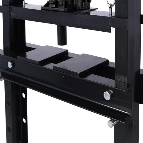 12 Ton Hydraulic Press, Hydraulic Shop Press, Hydraulic H-Frame Garage Floor Adjustable Shop Press With Plates black in Saudi Arabia