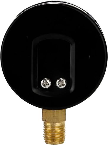 MEASUREMAN Tridicator, Thermo-Manometer, 2-1/2", Silicone Oil Filled, 0-160psi/30-250 deg F, Stainless Steel Case, 1/4"NPT Lower Mount Pressure Gauge in Saudi Arabia