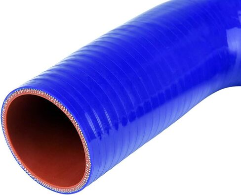 HPS Performance 5/16" ID, 10" Leg, 90 Degree Silicone Elbow Coupler Hose, High Temp 4-ply Reinforced, Black (HTSEC90-032-L10-BLK) in Saudi Arabia