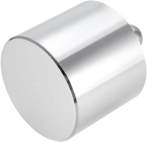 Scale Calibration Weight - [1kg x M2 Precision] Chrome Plated Steel Gram Weight for Digital Jewelry Scale Science Lab Balance, Silver Tone in Kuwait