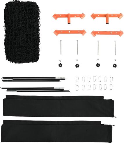VEVOR Hockey Lacrosse Goal Net Backstop مع تغطية ممتدة، شبكة تدريب كاملة للملحقات مقاس 12 × 9 بوصة، معدات لاكروس سريعة الإعداد في الفناء الخلفي، مثالية لتدريب الشباب البالغين (الشبكة فقط) in Saudi Arabia