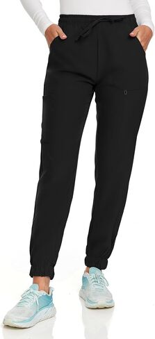 Hey Collection Mid Rise 4 Pockets Medical Scrub Jogger 4-Way Stretch in Kuwait
