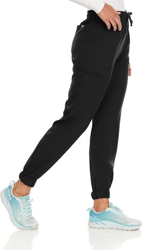 Hey Collection Mid Rise 4 Pockets Medical Scrub Jogger 4-Way Stretch in Kuwait